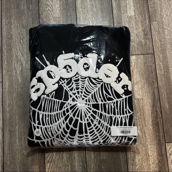 Spyder Black and White Web Hoodie
